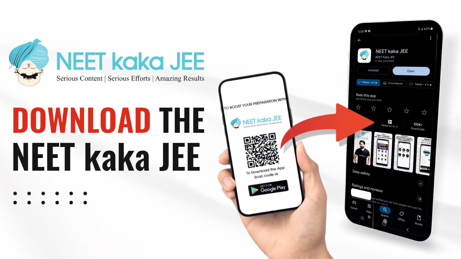 NEET kaka ji app slider
